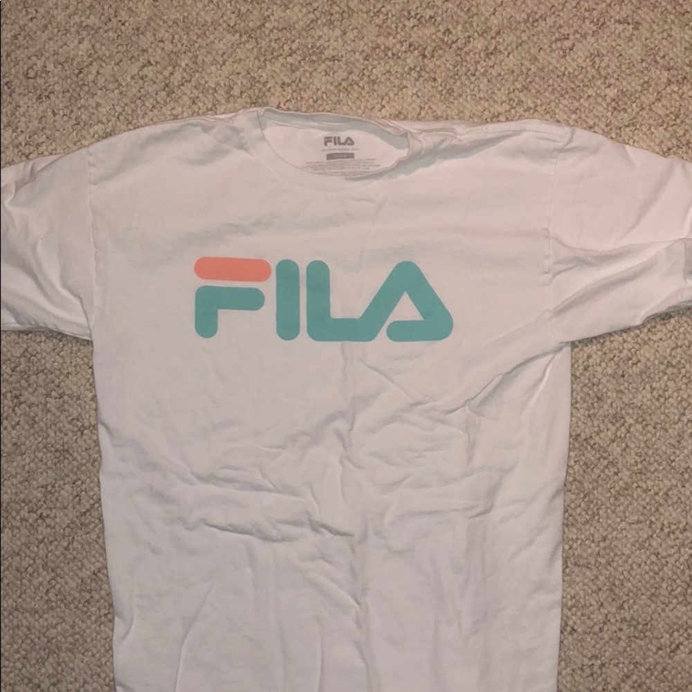 Fila medium t shirt Miami vice colors